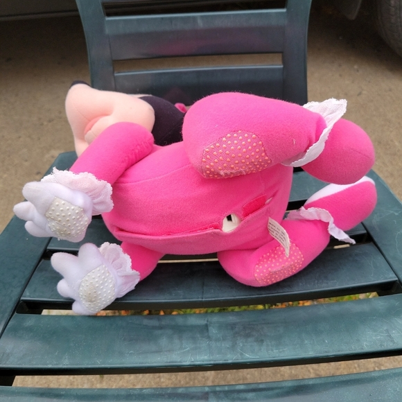 Mattel Disney 1995 Baby Touch N Crawl Crawling Electronic Minnie Mouse Toy Doll - Picture 6 of 7